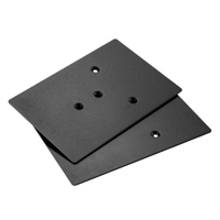 Pangea Audio Pangea Audio 6×9-Inch Steel Top Plates for Pangea DS100 or LS300 Speaker Stands – Pair variant 1