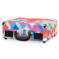 Victrola Journey Suitcase Record Player - Geo Print variant 2