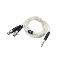Strauss & Wagner  Porto Mini XLR to 4.4mm Balanced 8-core OFC Silver Headphone Cable variant 1