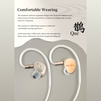 Sivga Audio Hifi dynamic Driver Wired IEM - Que variant 15