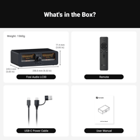 Fosi Audio Fosi Audio LC30 VU Meter Amplifier Speaker Selector variant 12