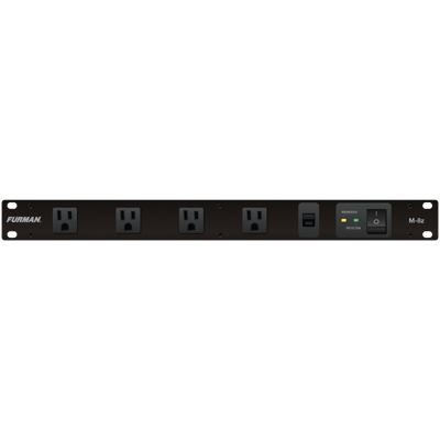 Furman Merit Z Series M-8z 15A Power Conditioner with EVS Surge Protection and USB Charging