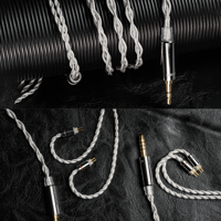 LETSHUOER M11 silver-plated copper cable with 392-strands 2 pin （3.5mm/4.4mm） variant 7