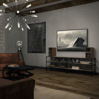 Klipsch The Nines Heritage Inspired Powered Speakers + 24" Bookshelf Speaker Stands variant 17