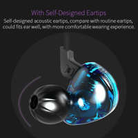 QKZ KZ ZST HiFI Noise Isolating In-Ear Style Earphone variant 8