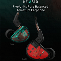 QKZ KZ AS10 Balanced Armature Super Bass HiFi Earphone variant 7
