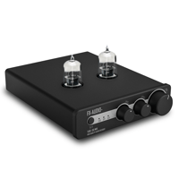 FX Audio TUBE-06MKII 6N3 dac tube preamplifier with active subwoofer variant 2