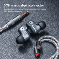 LETSHUOER S12 - 14.8mm planar Driver Hi-Fi earphones IEM In Ear Monitors variant 3