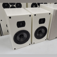 Tekton Design 1 pr. Aspen Monitors – White Finish w/grilles – $400 Delivered (New Model) variant 1