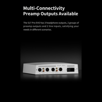 Aune S17 Pro  EVO   Headphone amplifier with AL3 XLR Balanced Male to Female 3-Pin Audio Cable 1 Pair variant 17