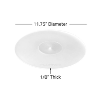 Fluance Acrylic Platter Mat for Turntables variant 4