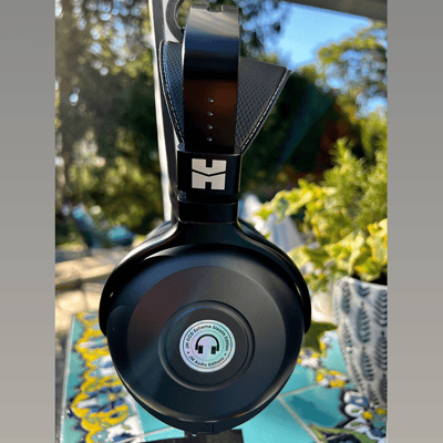 JM Audio Editions R7 JM V10 POROUS CARBON Enhanced Arya Headband OCD Extreme Stealth+ Edition