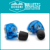 Dekoni Audio Memory Foam Isolation Earphone Tips Black 4.9mm Mercury variant 19