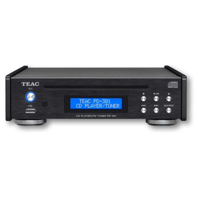 TEAC- USA PD-301-X CD Player and FM Radio