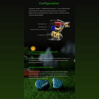 AFUL AFUL Performer 5+2 / Performer 7 2DD+4BA+1Micro Planar In-Ear Earphone variant 12