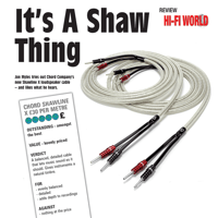 Chord Company ShawlineX speaker cable variant 2