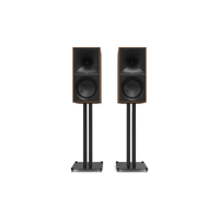 Klipsch The Nines Heritage Inspired Powered Speakers + 24" Bookshelf Speaker Stands variant 1
