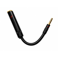 Ferrum 4.4mm TRRRS to 6.3mm TRS adapter variant 1