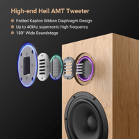 Arylic BK501/651 2 Way Bookshelf Speakers variant 4