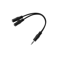 Benchmark 3.5mm TRS "Y" Adapter Cable for 12-Volt Trigger or Analog Audio variant 1