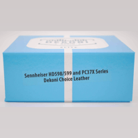 Dekoni Audio Choice Leather v2 Replacement Ear Pads for Sennheiser HD598/599, PC37X & PC38X Headphones variant 6