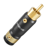 Viablue T8 RCA Plugs XL variant 1