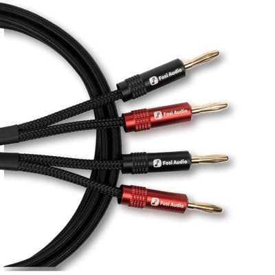 Fosi Audio Fosi Audio Oxygen-Free Copper Speaker Cables（2 Pairs）