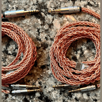 JM Audio Editions  “Copperhead" 7N occ (4.92ft) TRRS or 3.5mm variant 8