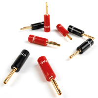 Chord Company Termination Kit: 4 x 4mm gold-plated speaker connectors variant 1