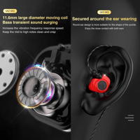QKZ SK5 In-Ear Subwoofer Earphones with Mic – Ultimate Audio for Music & Gaming variant 9