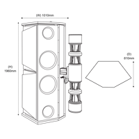 GERMAN PHYSIKS The Emperor MK II, Omnidirectional Loudspeaker variant 9