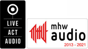 LIVE ACT AUDIO  logo