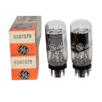 Miller Audio GE Large Plate, Coin Base 6SN7 GTB variant 1