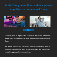 FX Audio TUBE-05 12AU7 tube preamp headphone amplifier variant 8