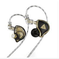 QKZ ZXD Sports In-Ear Dynamic HIFI Bass Earphones – Basic/Mic variant 1