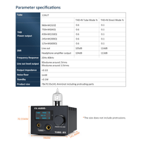 FX Audio TUBE-05 12AU7 tube preamp headphone amplifier variant 4