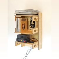 Apos x Apos x MattyBlue Wall-mounted Audio Rack variant 20