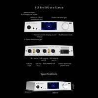 Aune S17 Pro  EVO   Headphone amplifier with AL3 XLR Balanced Male to Female 3-Pin Audio Cable 1 Pair variant 23