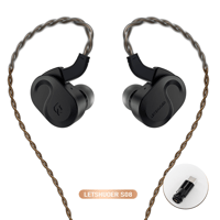 LETSHUOER S08 IEM 13mm Planar Magnetic Driver in Ear Monitor HiFi Earphone variant 19