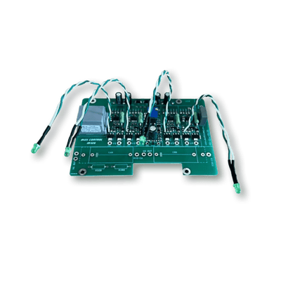 Miller Audio AB-Qi-M125 module shown Remote LED modification