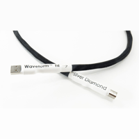 Tellurium Q Silver Diamond Waveform™ hf USB Cable variant 5