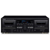 TEAC- USA TEAC W-1200 Dual Cassette Deck - B Stock variant 1
