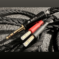 JM Audio Editions 2M 6.5ft Feet Handmade Headphone OFC Litz flexible Cable variant 13