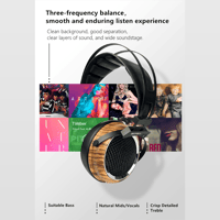 Sivga Audio Hifi Open-Back Over-ear Wood Headphone variant 11
