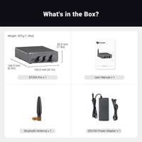 Fosi Audio Fosi Audio BT20A Pro Bluetooth Stereo Power Amp variant 15