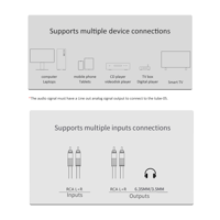 FX Audio TUBE-05 12AU7 tube preamp headphone amplifier variant 5