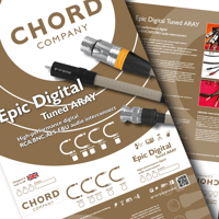 Chord Company Epic Digital Tuned ARAY RCA & RCA / BNC audio interconnect variant 4