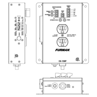 Furman Contractor Series 15A MiniPort (CN-15MP) variant 2