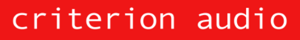 Criterion Audio logo