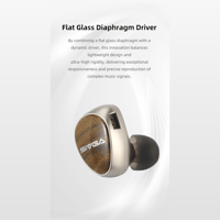 Sivga Audio Flat Glass Dynamic Diaphragm wired IEM variant 11